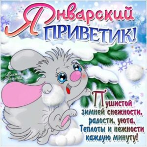 Зимний привет картинки