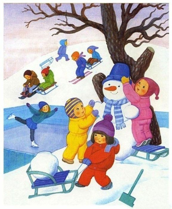 Зимние картинки для детей