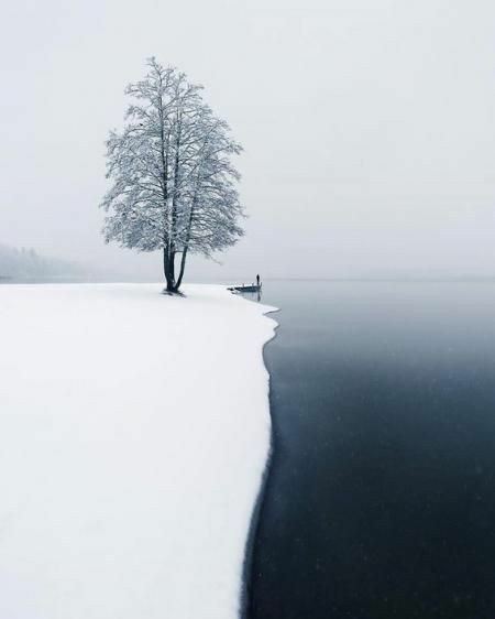 Необычные зимние картинки