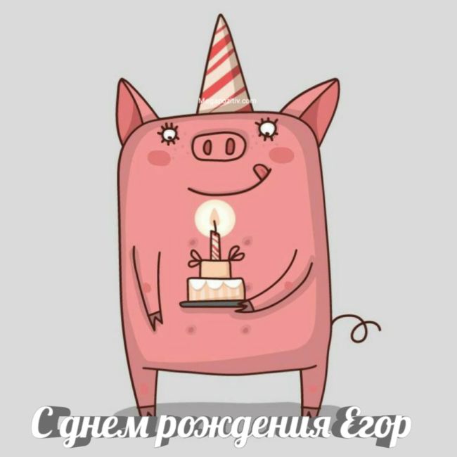 С днем рождения Егор
